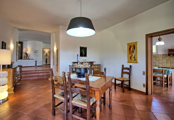 Villa Pratovecchio: Esszimmer
