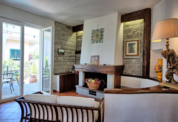 Villa Pratovecchio: Wohnzimmer