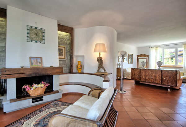 Villa Pratovecchio: Wohnzimmer