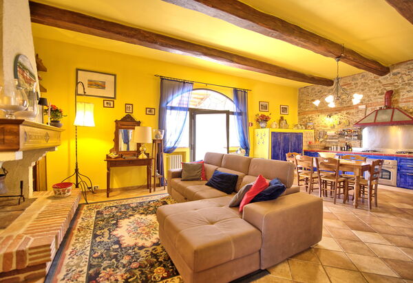 Villa Sabrina: Wohnzimmer