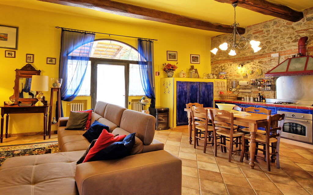 Villa Sabrina: Cucina, Sala da pranzo, Soggiorno