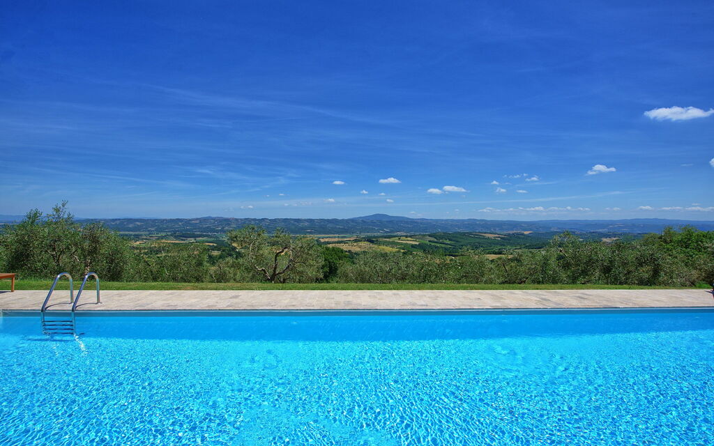 Casa Olivia: Piscina, Vista Panoramica