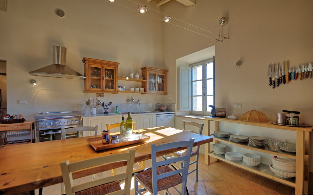 Casa Olivia: Cucina, Sala da pranzo