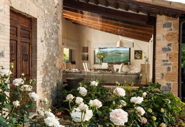 Casale Porano: Гостиная