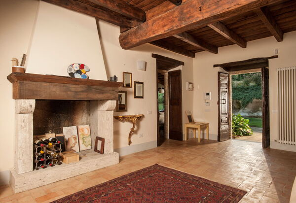 Casale Porano: Гостиная