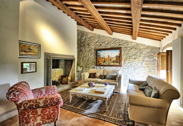 Casale Porano: Гостиная