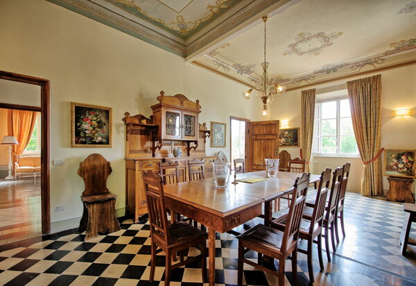 Villa Fiamma: Esszimmer