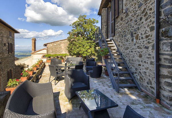 Villa Piazza Della Fortezza: Балкон / Терраса / Патио