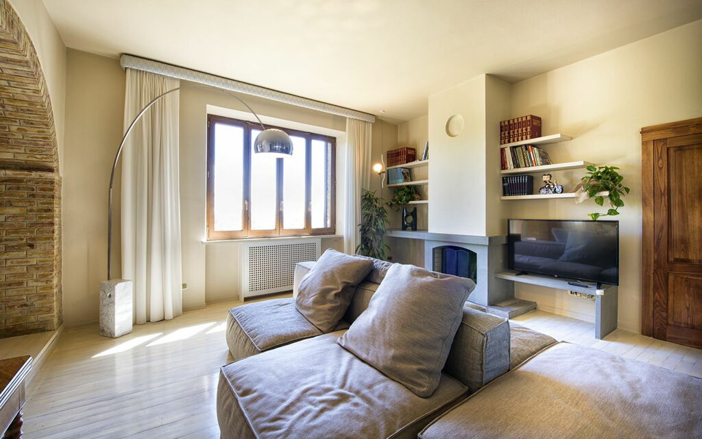 Villa Piazza Della Fortezza: Woonkamer