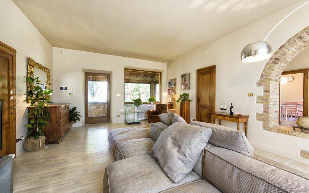 Villa Piazza Della Fortezza: Woonkamer