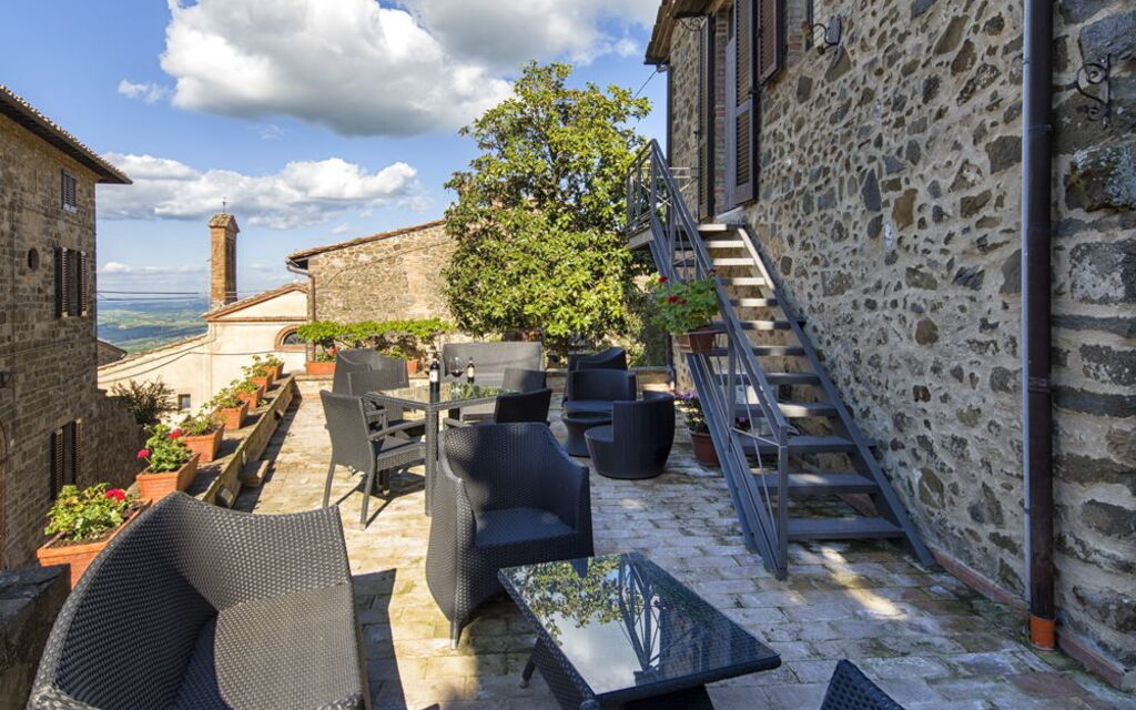 Villa Piazza Della Fortezza: Balkon / terras / patio