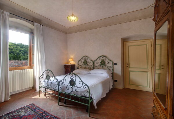 Villa Lucolena: Спальня