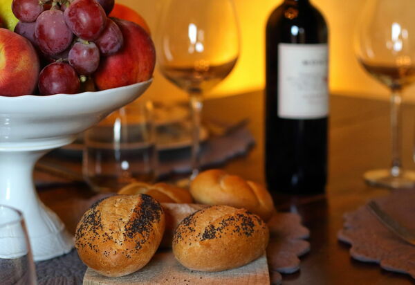 Villa Lucolena: Гостиная