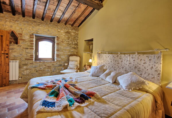 La Ruota: Schlafzimmer