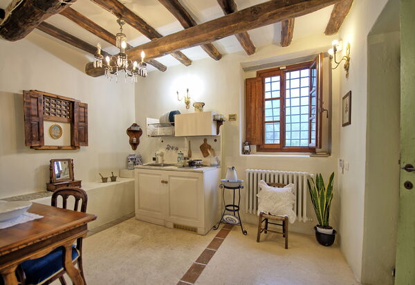 Villa Tenuta Lonciano: Wohnzimmer