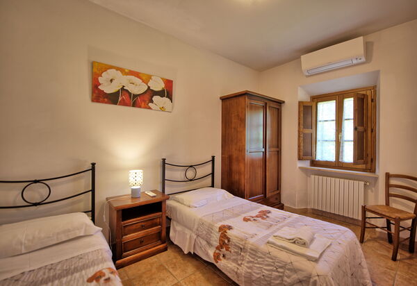 Villa Picchio: Schlafzimmer