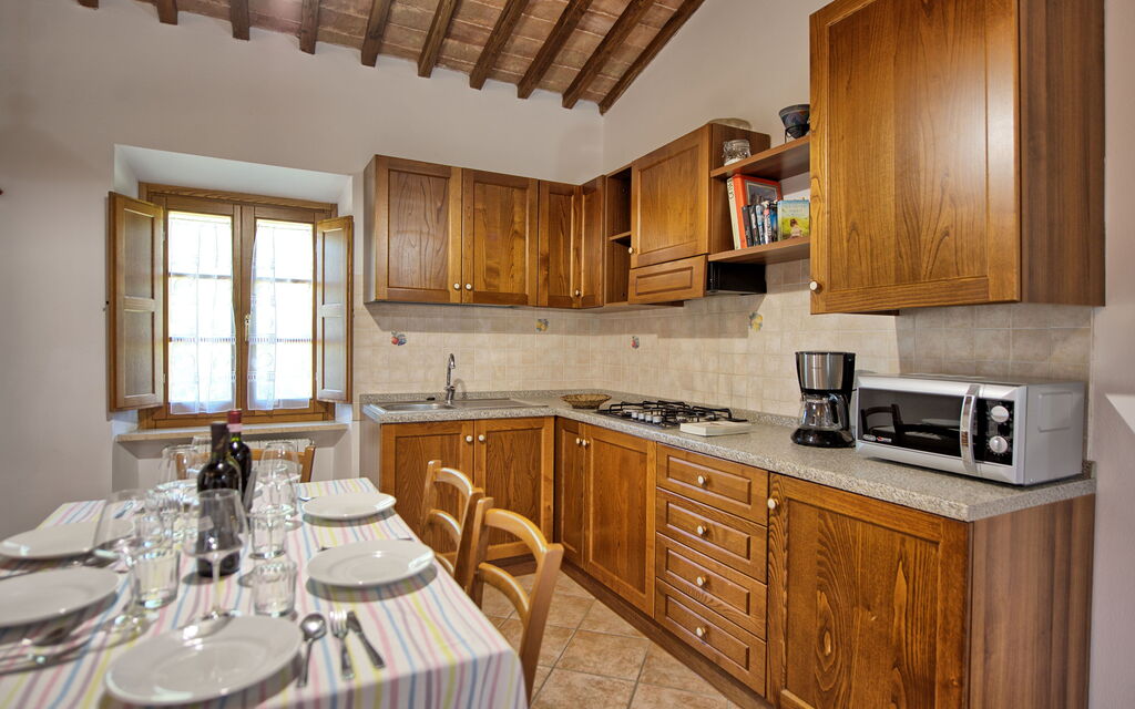 Villa Picchio: Dining Room, Kitchen, Living Room