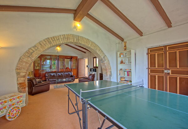 Villa Uccellaia: Wohnzimmer