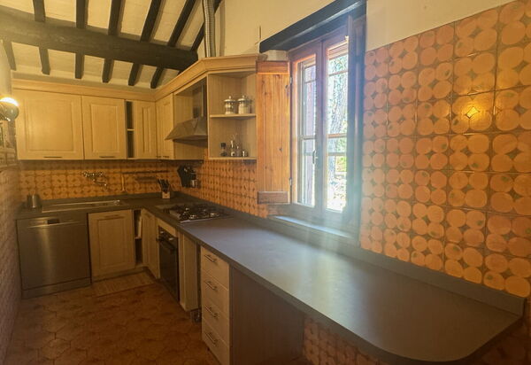 Villa Uccellaia: Küche