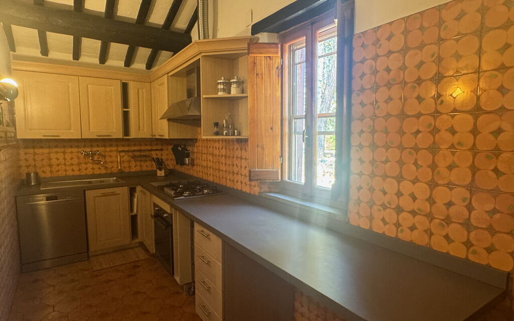 Villa Uccellaia: Cucina