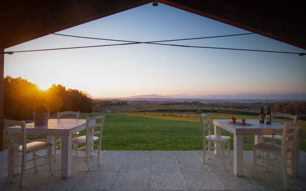 Montaione - : Ansichten, Balkon / Terrasse / Patio, Draussen, Sommer