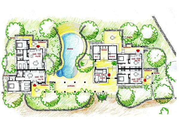 Tia Trullo: Planimétrie