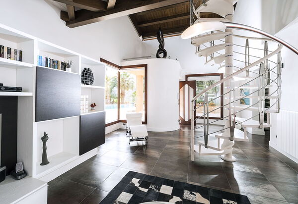 Villa Agorà: Woonkamer