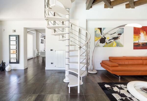 Villa Agorà: Woonkamer