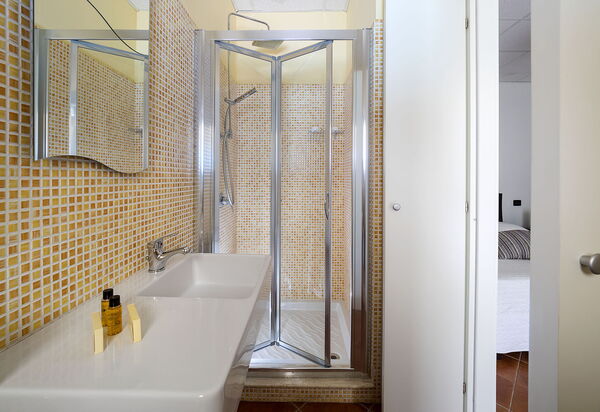 Villa Agorà: Badkamer