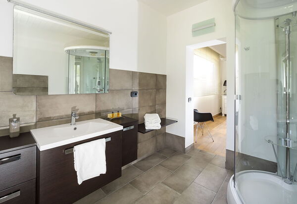 Villa Agorà: Badkamer