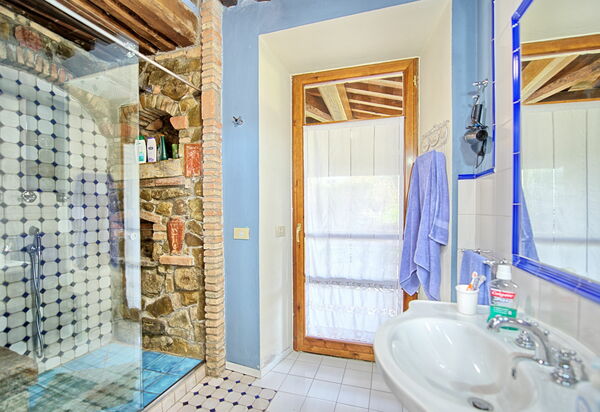 Villa Poggiospinoso: Ванная комната