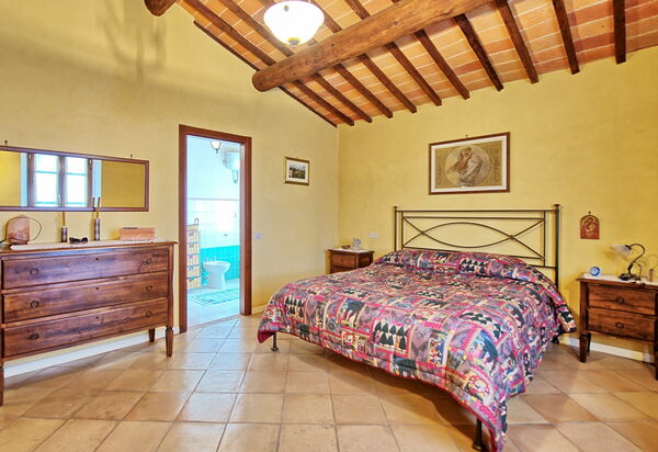 Villa Poggiospinoso: Спальня