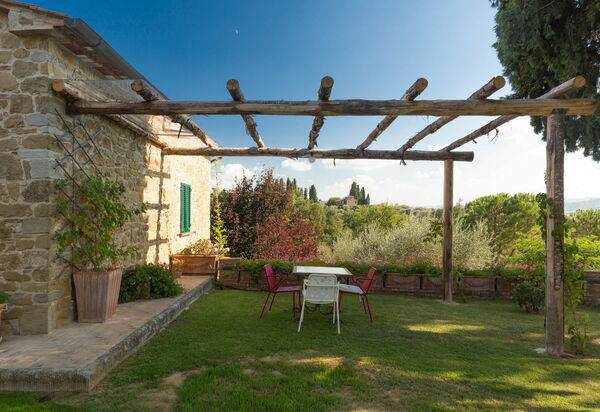 Villa Poggiospinoso: Сад