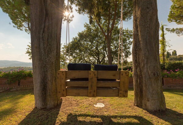 Villa Poggiospinoso: Сад