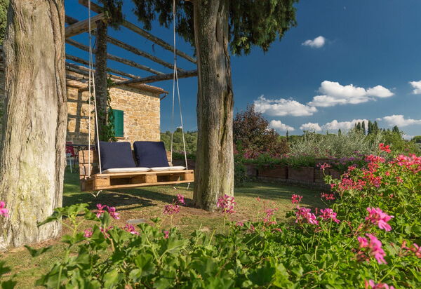 Villa Poggiospinoso: Сад