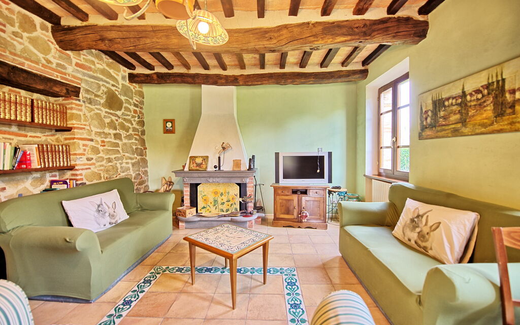 Villa Poggiospinoso: Гостиная