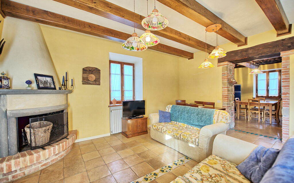 Villa Poggiospinoso: Гостиная