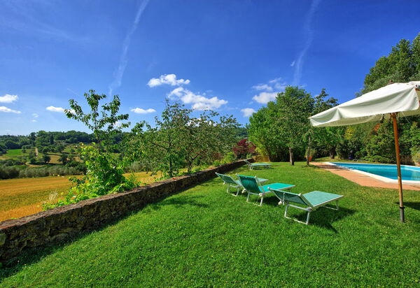 Villa Sarteano: Garten