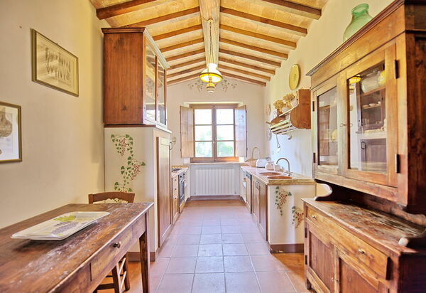 Villa Sarteano: Küche