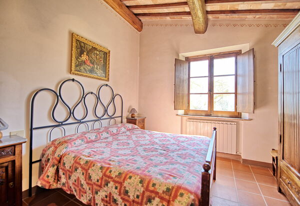 Villa Sarteano: Schlafzimmer