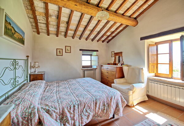 Villa Sarteano: Schlafzimmer