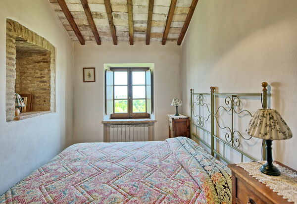 Villa Sarteano: Schlafzimmer