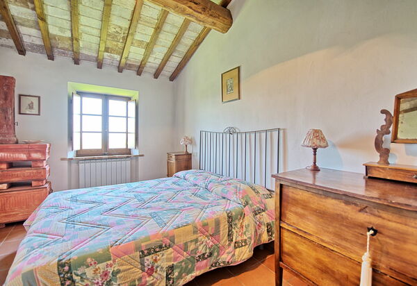 Villa Sarteano: Schlafzimmer