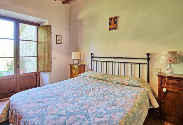 Villa Sarteano: Schlafzimmer