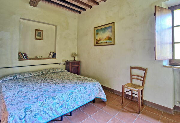 Villa Sarteano: Schlafzimmer
