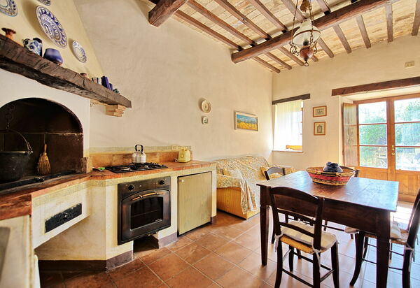 Villa Sarteano: Küche