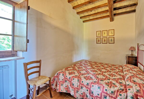 Villa Sarteano: Schlafzimmer