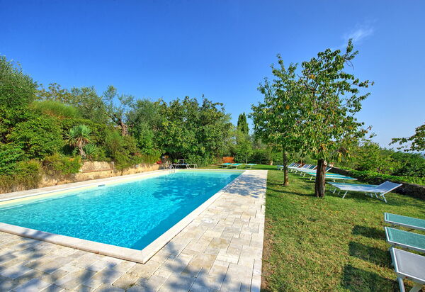 Villa Sarteano: Schwimmbad