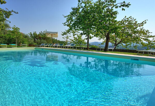 Villa Sarteano: Schwimmbad