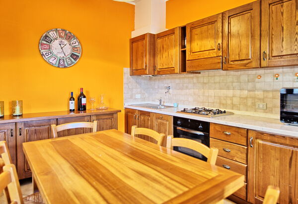 Casale Daniele: Esszimmer, Küche